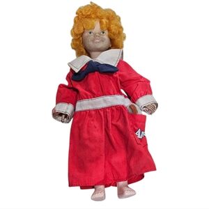 Knickerbocker Vintage Little Orphan Annie Doll 11in